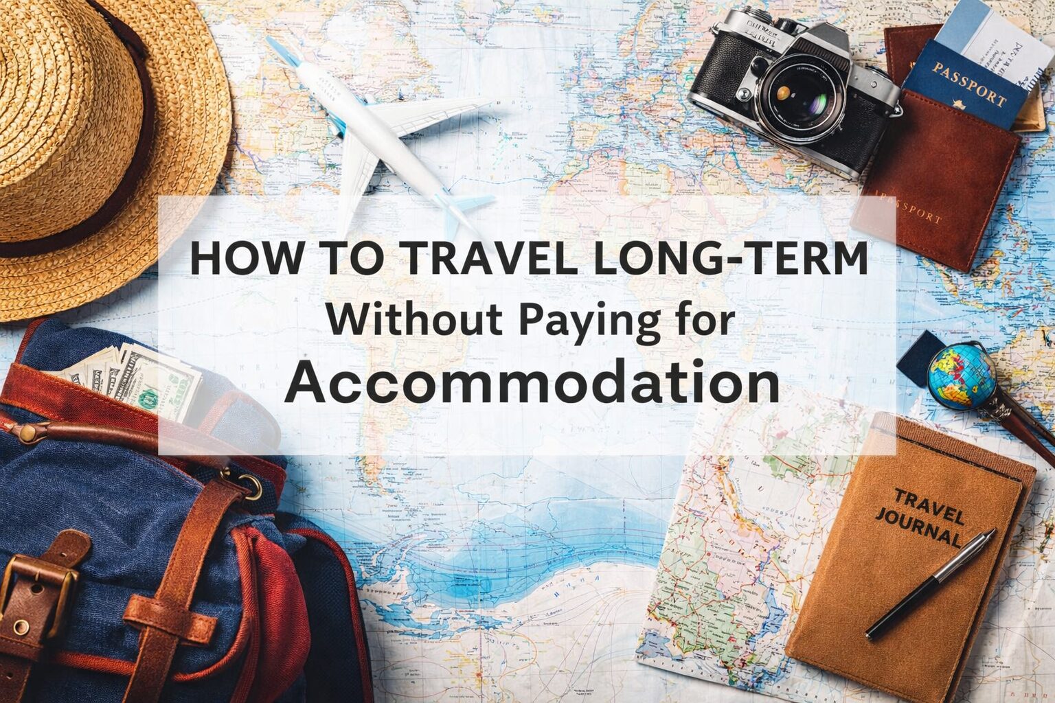 How to travel long-term without paying for accommodation