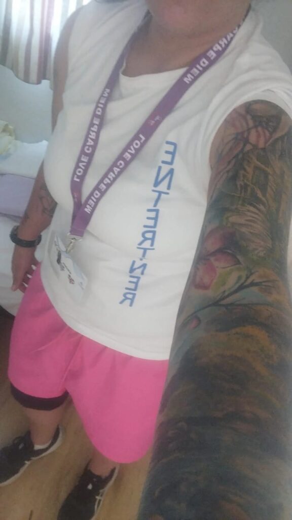 Working Abroad Summer Europe: My 3-Month Kids Animator Job in Croatia Selfie as an Animator with my work uniform